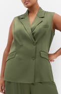 City Chic Rylie Double Breasted Vest