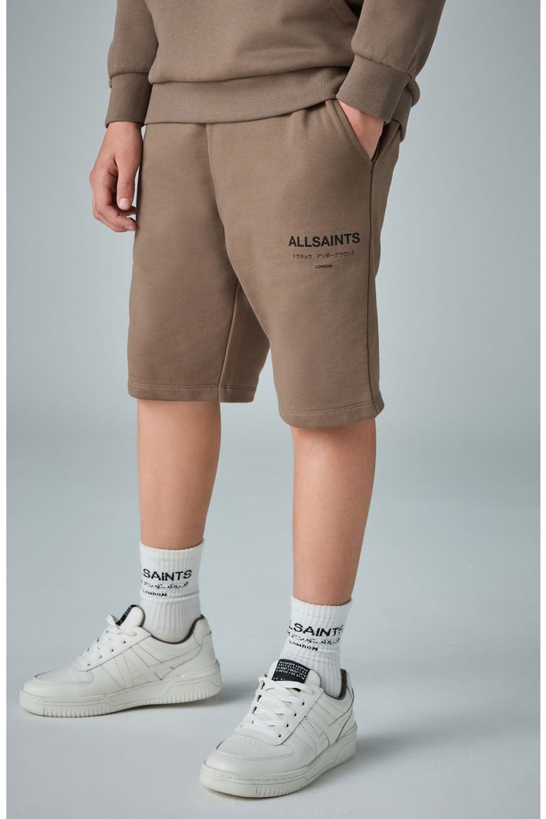 Kids' Underground Sweat Shorts, Alternate, color, BROWN