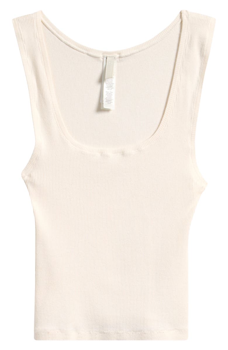 SKIMS Cotton Rib Tank, Main, color, Marble