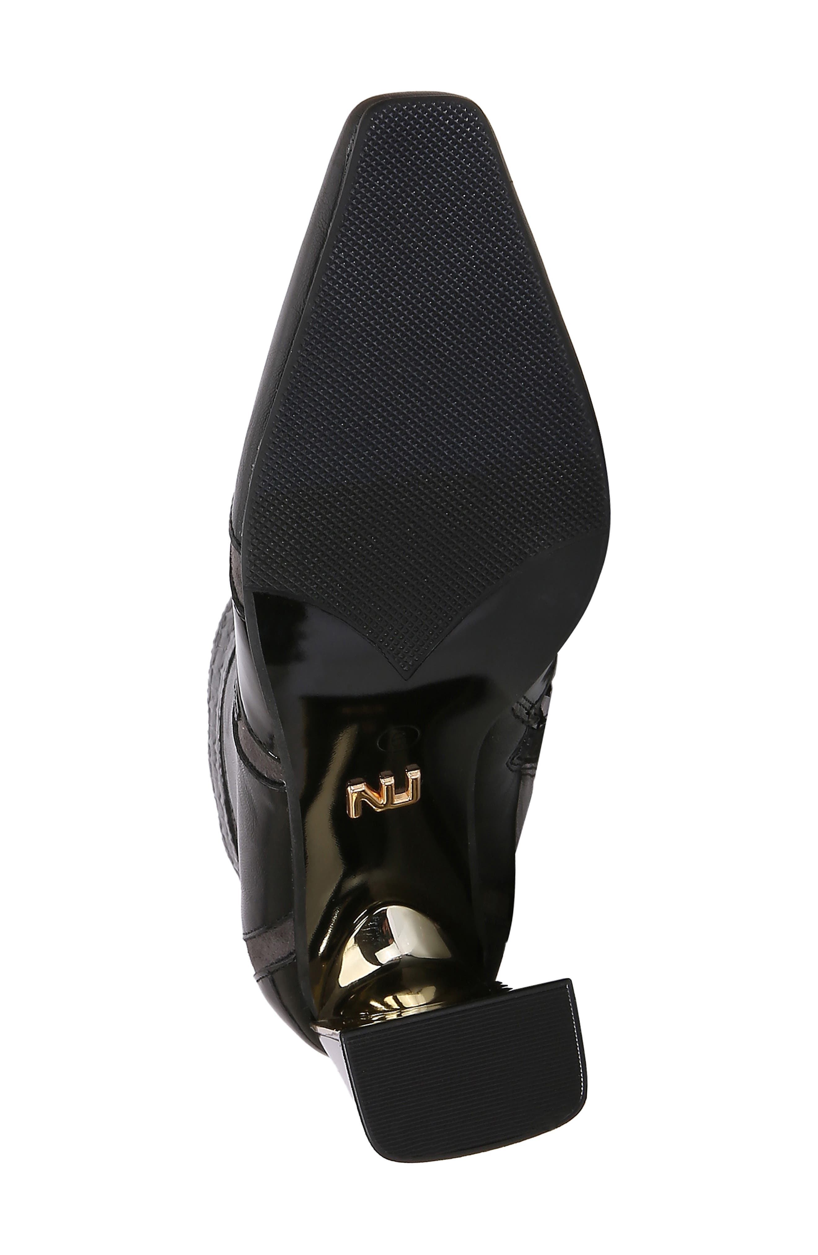 NINETY UNION Feebe Side Zip Bootie, Alternate, color, Black Multi