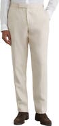 Reiss Atlantic Tailored Fit Linen Pants