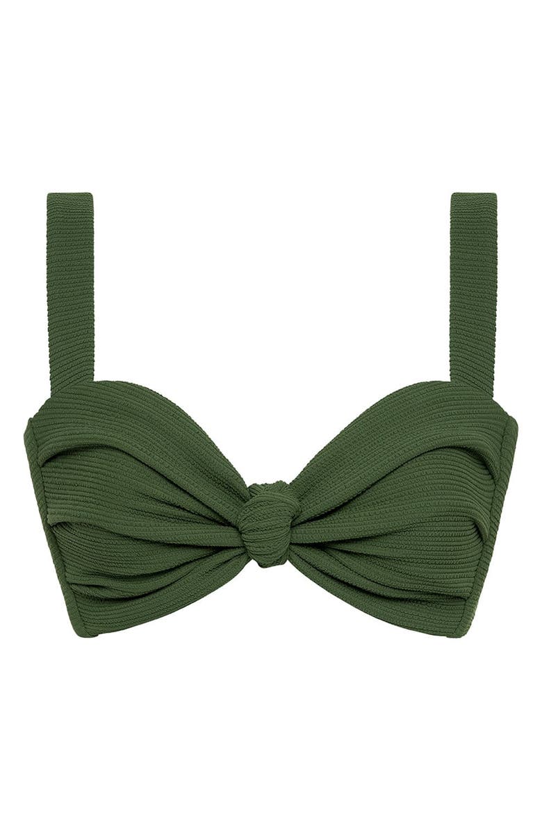 MONTCE Hayden Bikini Top, Alternate, color, Olive Micro Scrunch