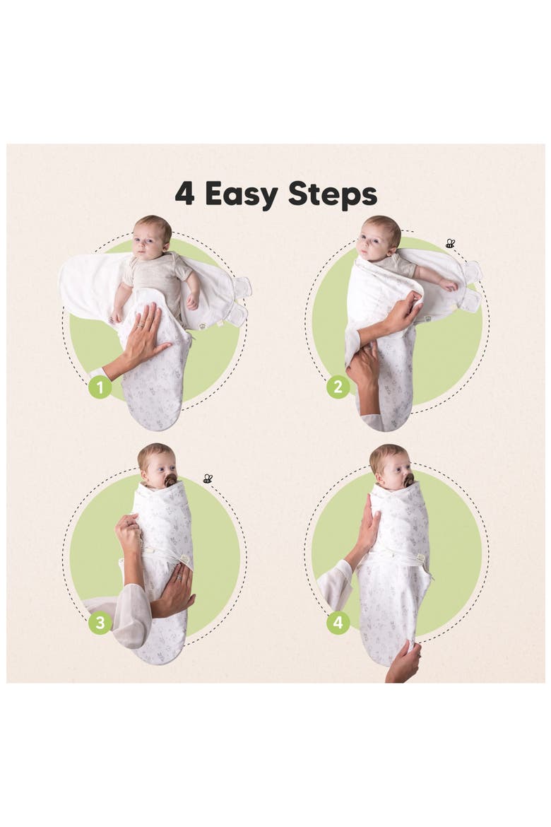 3-Pack Soothe Zippy Swaddle Wrap, Alternate, color, Aspire