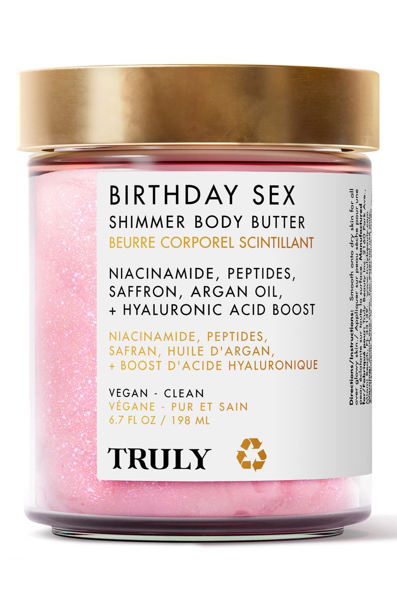 TRULY BEAUTY Birthday Sex Shimmer Body Butter, Main, color,