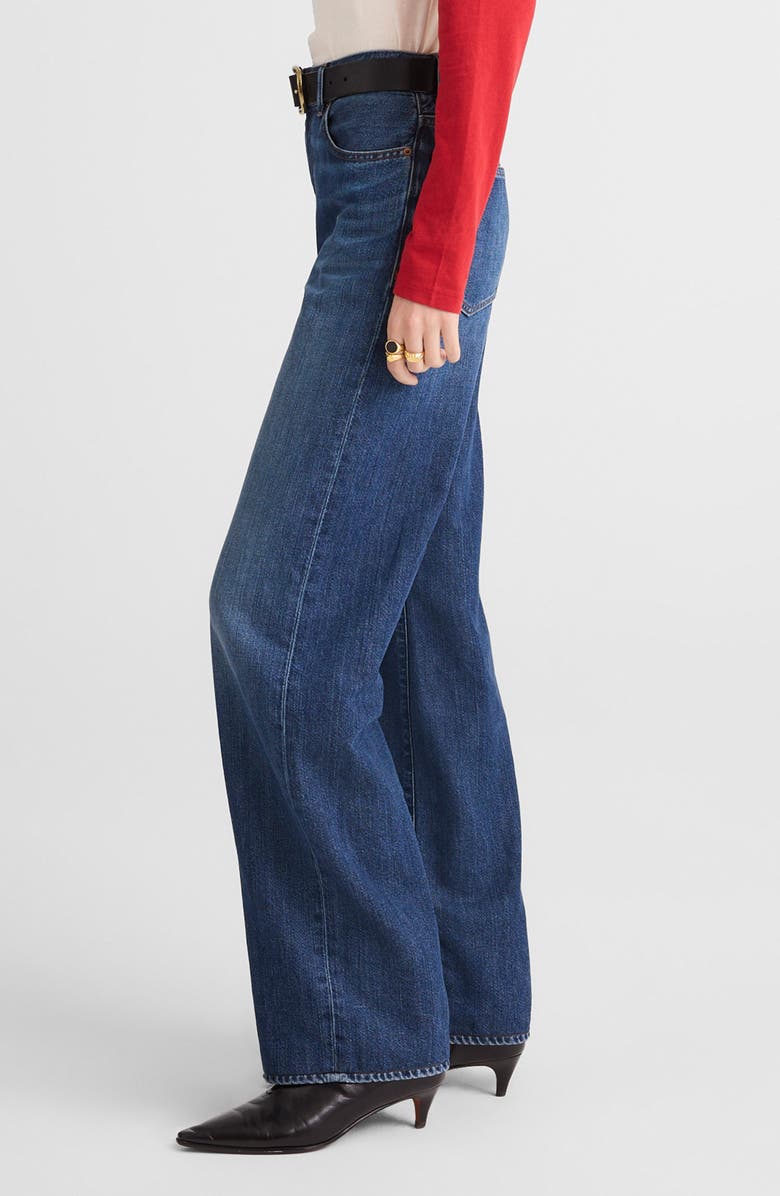 Madewell The Perfect Vintage Wide Leg Jeans, Alternate, color, Moffat Wash
