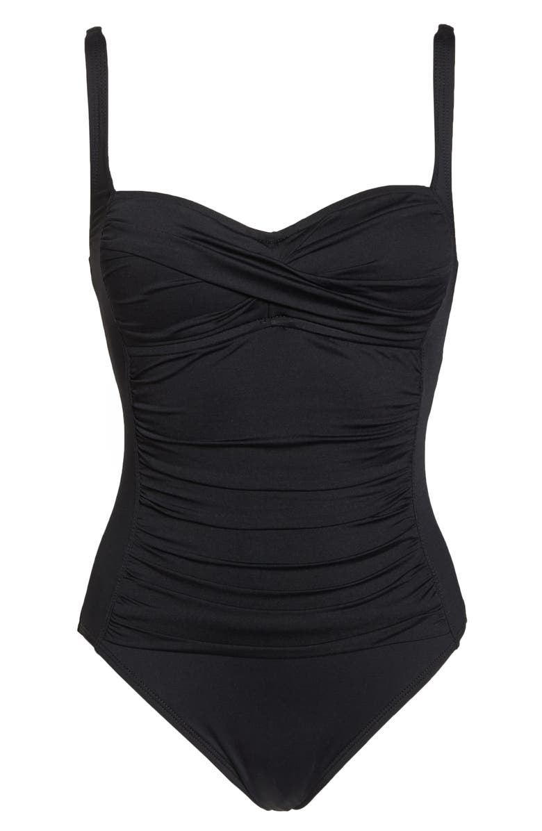 La Blanca 'Sweetheart' One-Piece Swimsuit, Main, color,