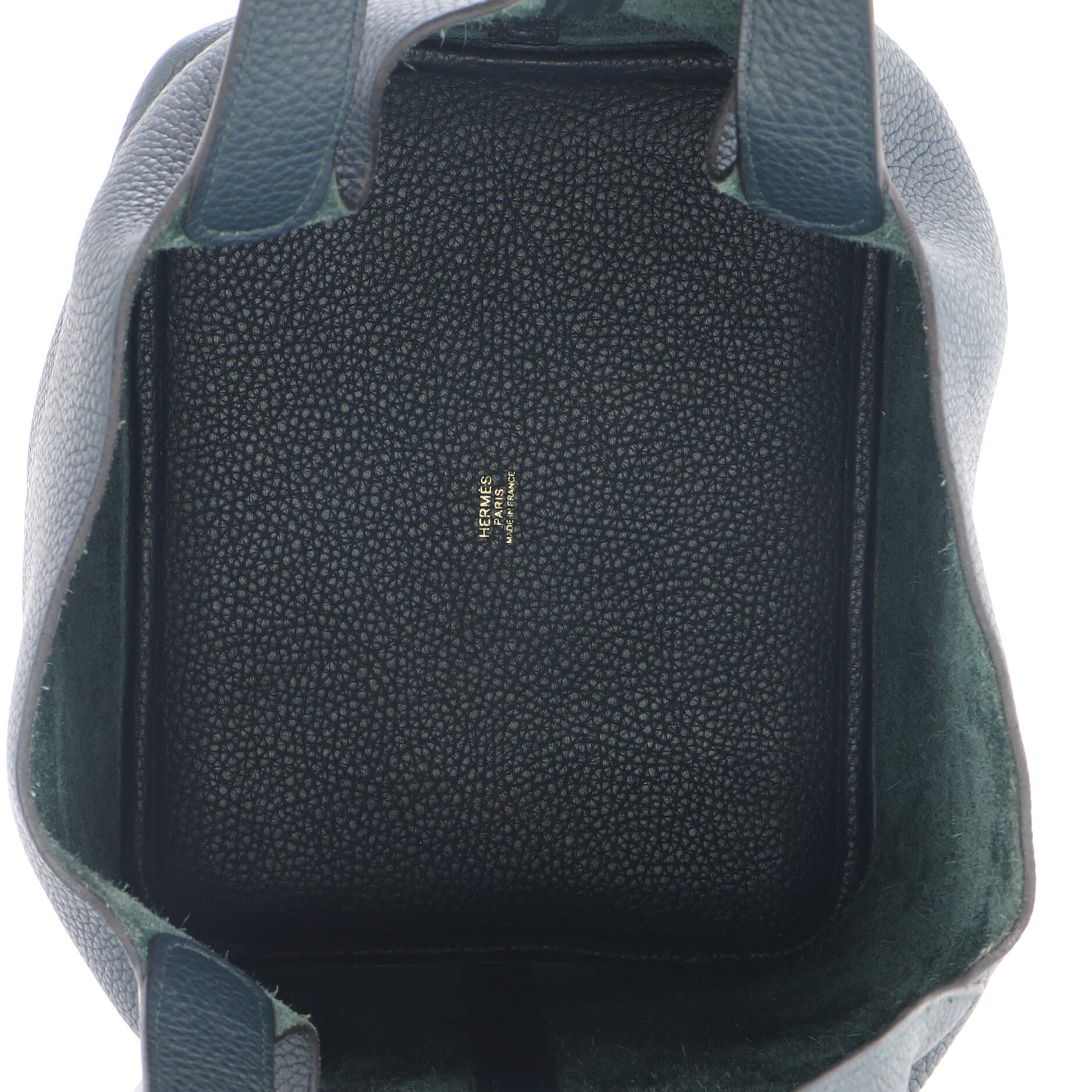 Picotin Lock Bag Clemence MM, Alternate, color, Green