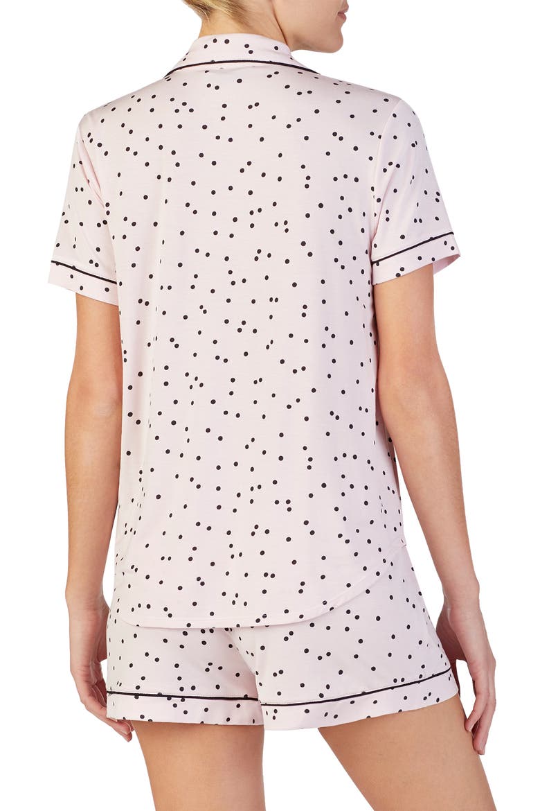 short pajamas, Alternate, color, SCATTERED DOT PINK