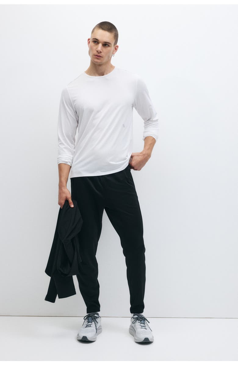 H&M Football Trousers With Drymove, Alternate, color, Black