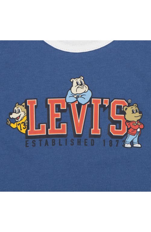 LEVI'S® LEVI'S® KIDS' MASCOT GRAPHIC T-SHIRT & SHORTS SET