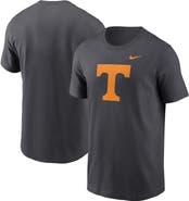 Nike Men's Nike Anthracite Tennessee Volunteers Primetime Evergreen Logo T-Shirt