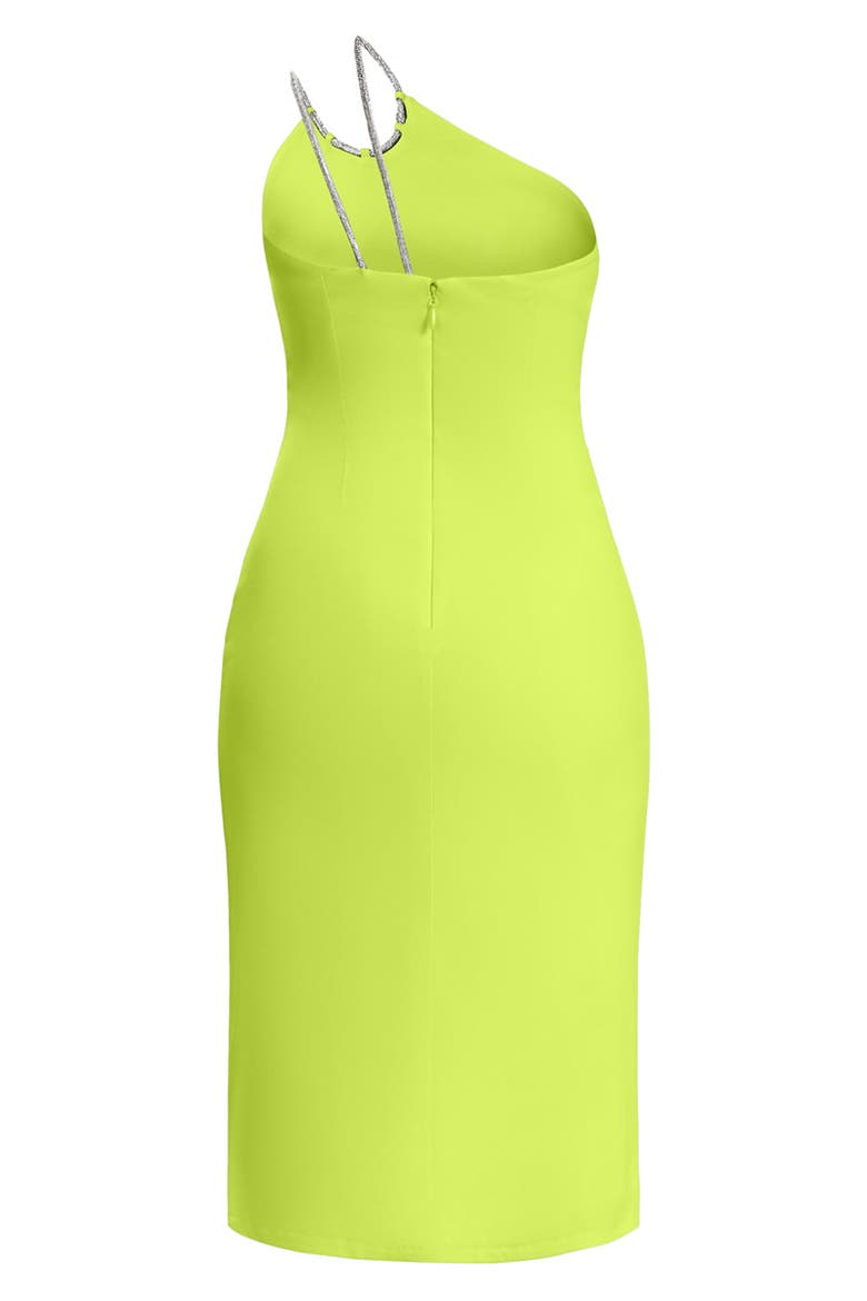 Herve Leger Embellished Teardrop Strap Jersey Dress (Women)