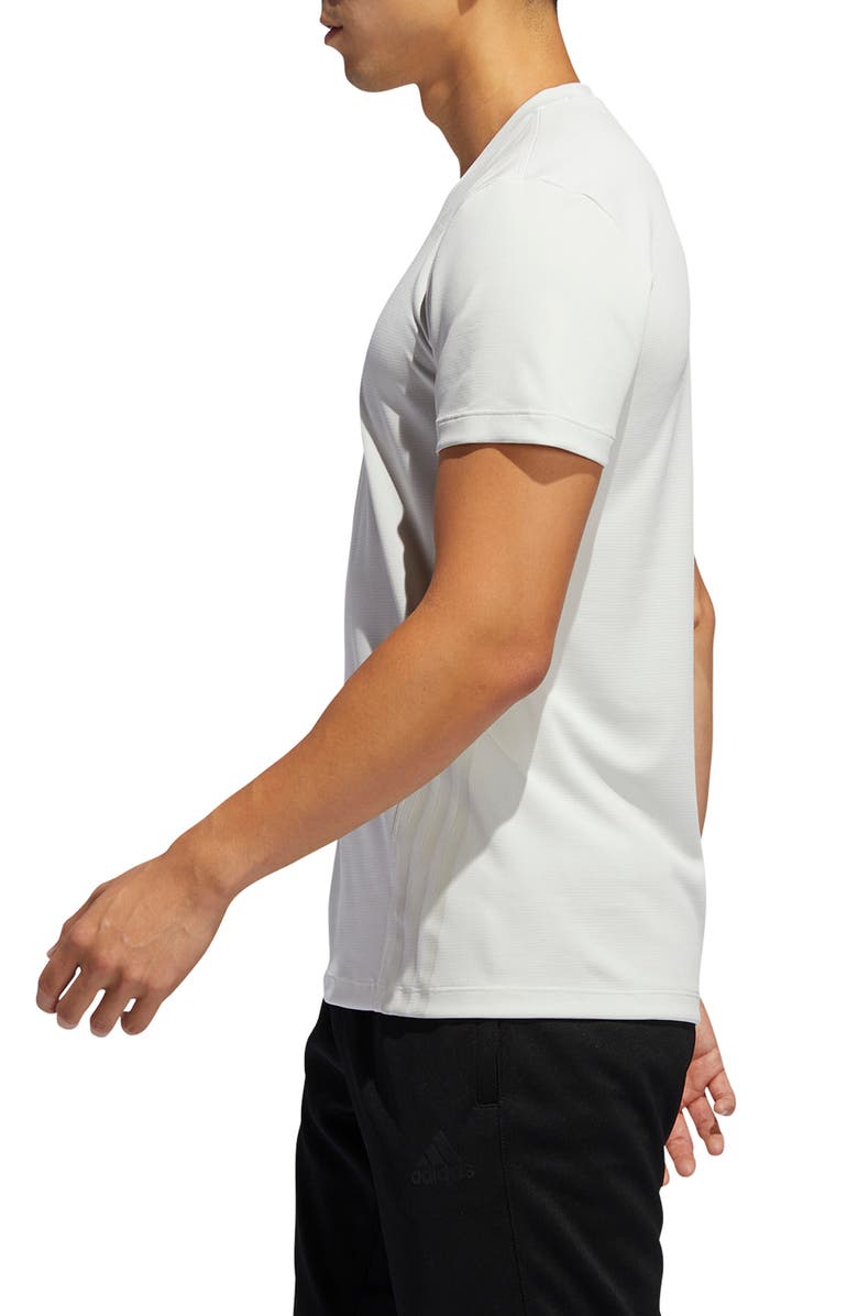 adidas AEROREADY<sup>®</sup> 3-Stripes Performance T-Shirt, Alternate, color,