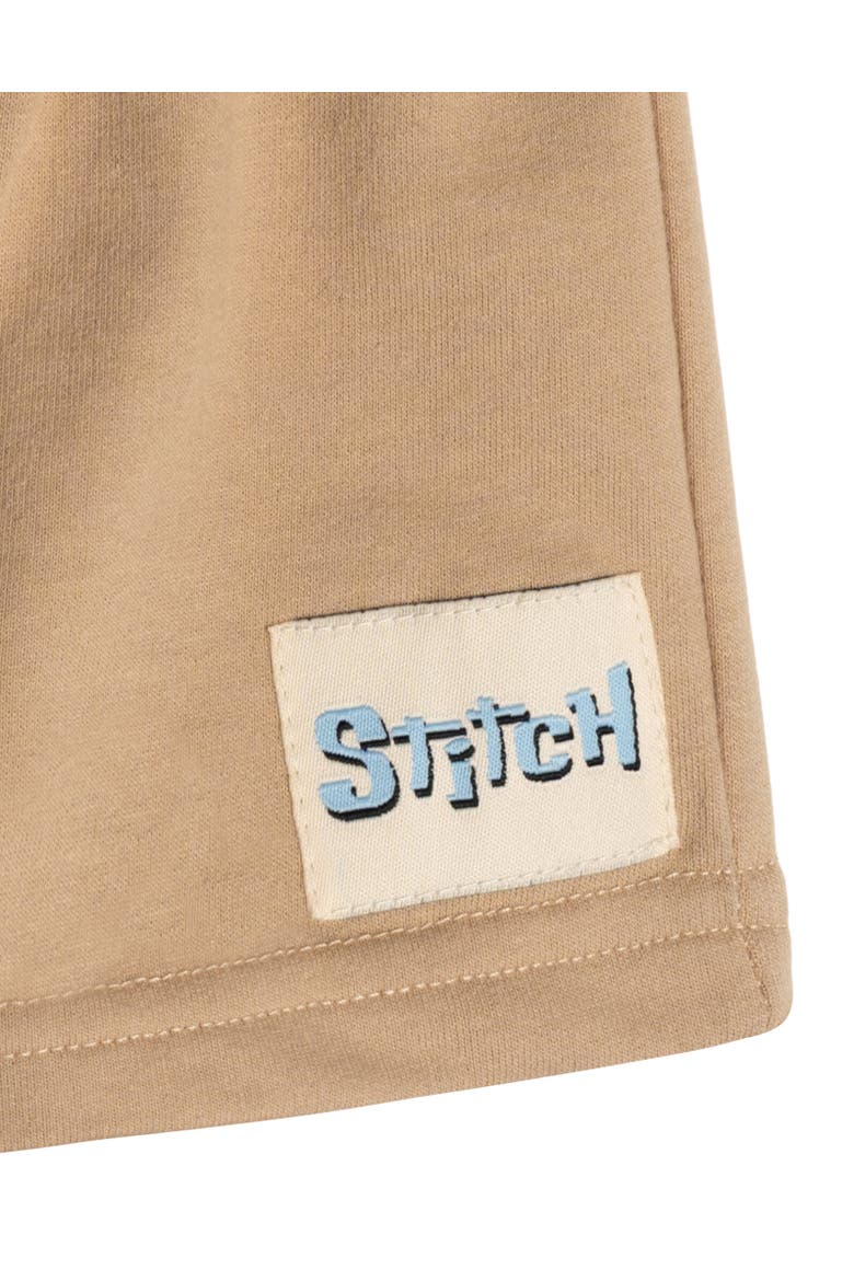 Lilo & Stitch Baby Boys' 2-Piece Bodysuit and Shorts Set, Alternate, color, Blue Khaki Stitch
