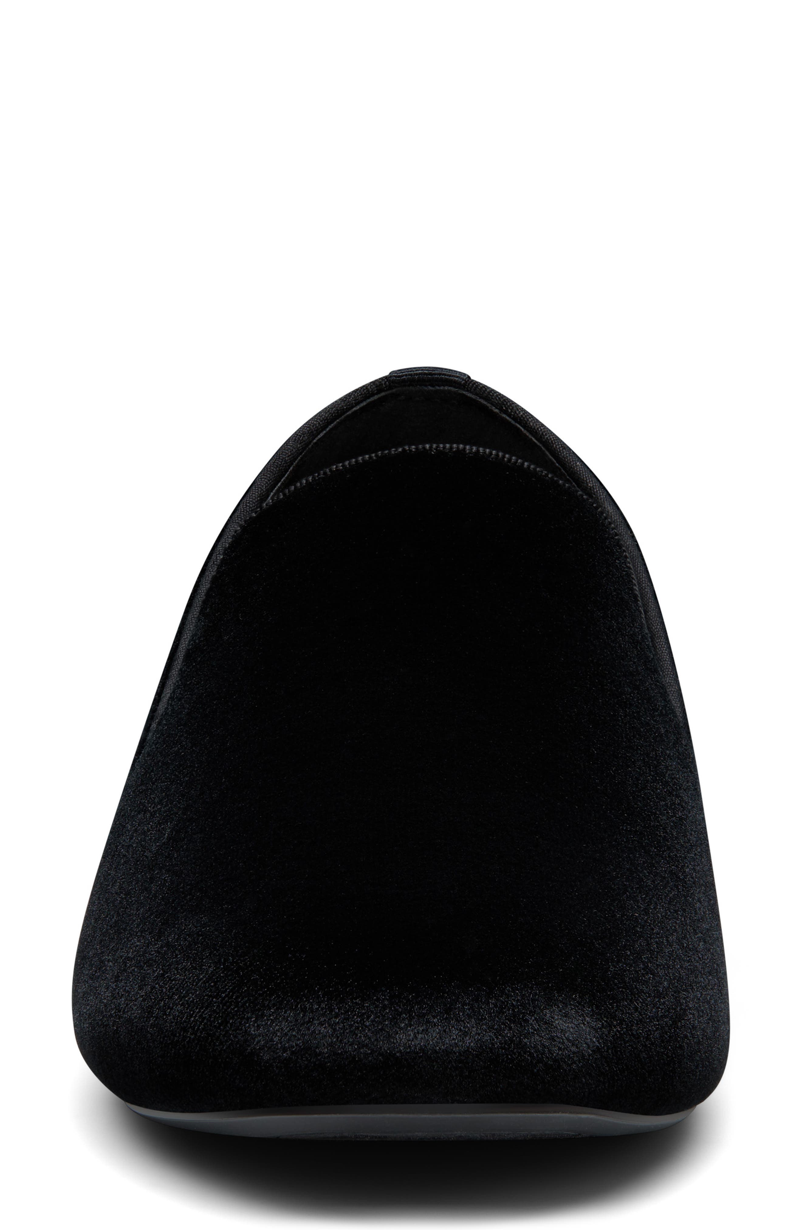 The Starling Loafer Velvet, Alternate, color, BLACK VELVET/ BLACK VELVET