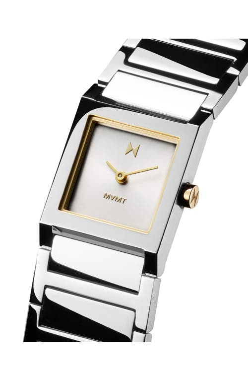 Mvmt Marquee Square Watch, 22mm In Silver