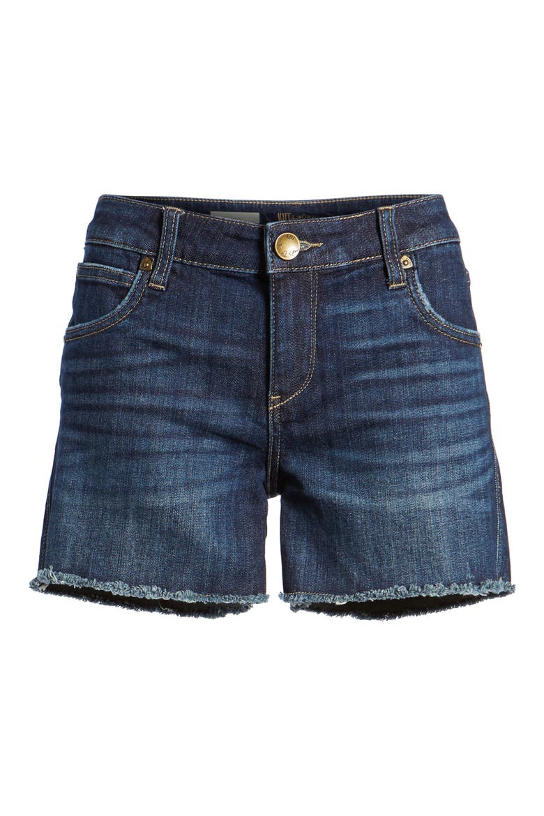 Gidget Denim Cutoff Shorts, Alternate, color, STIMULATING