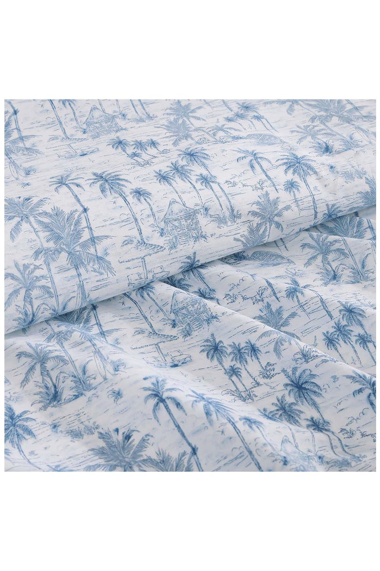 Surfside Cotton Percale Sheet Set, Alternate, color, BLUE