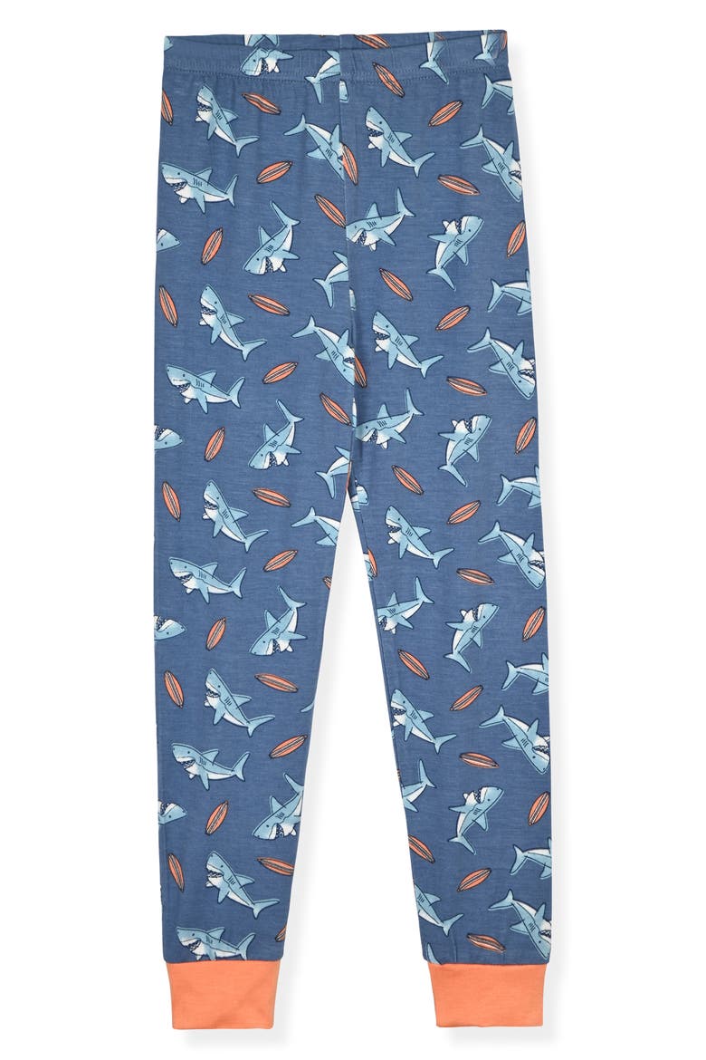Kids' Assorted 2-Pack Print Fitted Two-Piece Pajamas, Alternate, color, BLUE/ CORAL