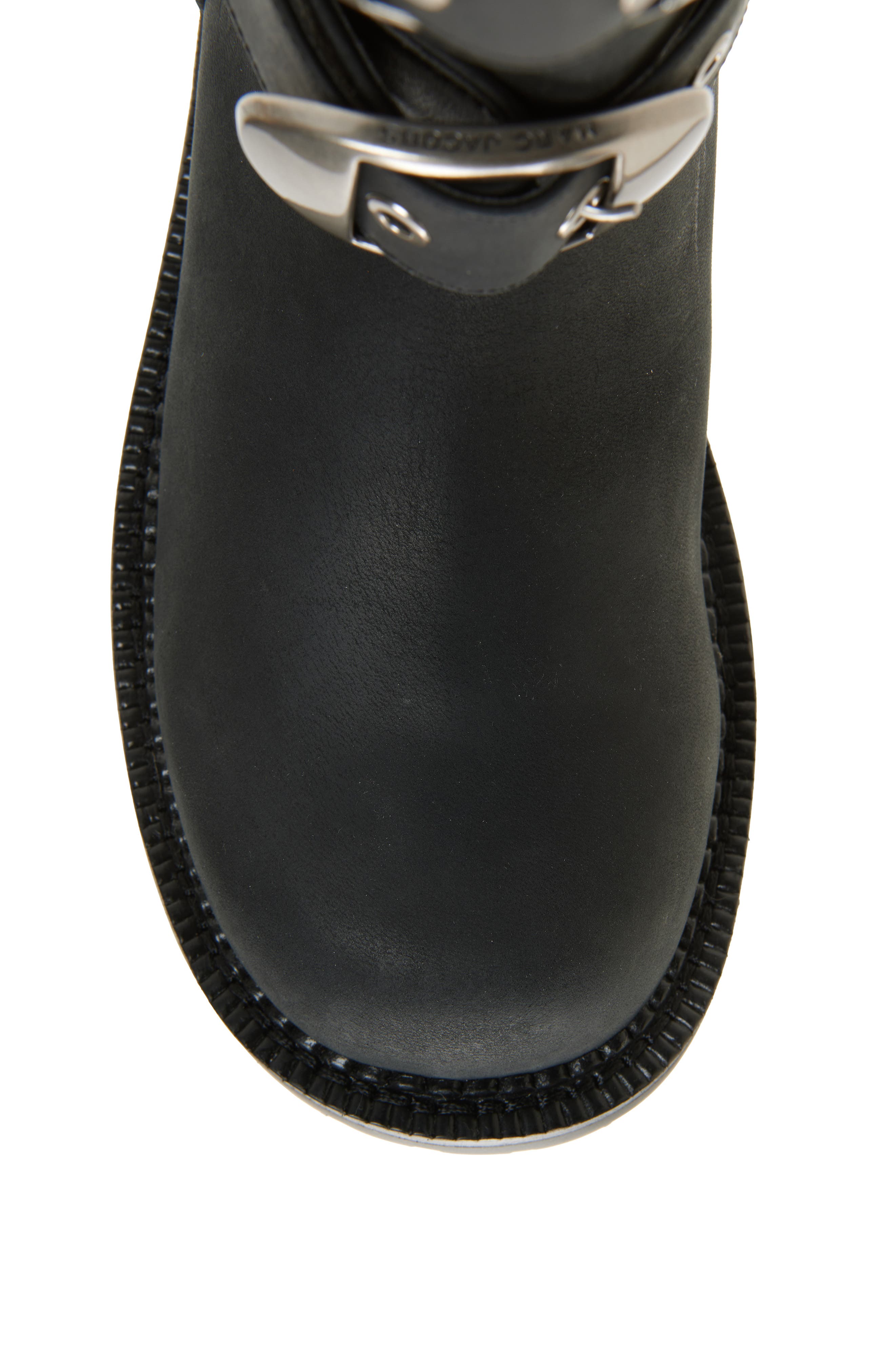 Marc Jacobs The Kiki Buckle Moto Boot, Alternate, color, Black
