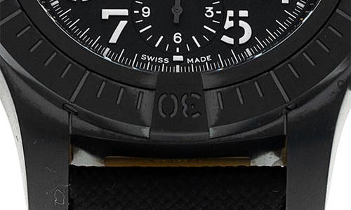 WATCHFINDER & CO. WATCHFINDER & CO. BREITLING PREOWNED AVENGER CHRONOGRAPH 45 NIGHT MISSION WATCH, 45MM 