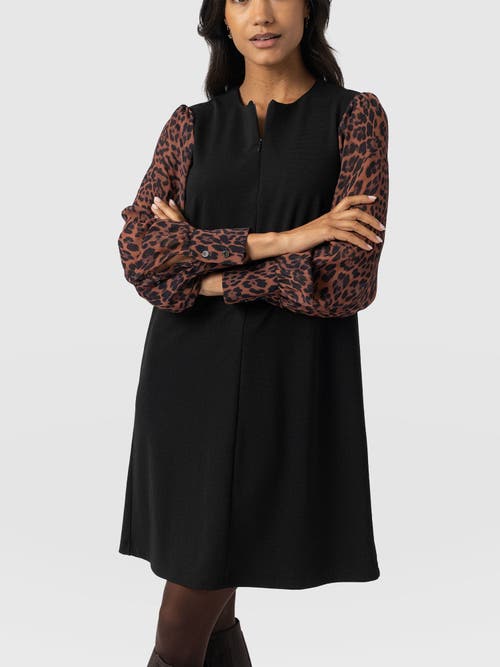 Shop Saint + Sofia Esme Zip Up Dress
