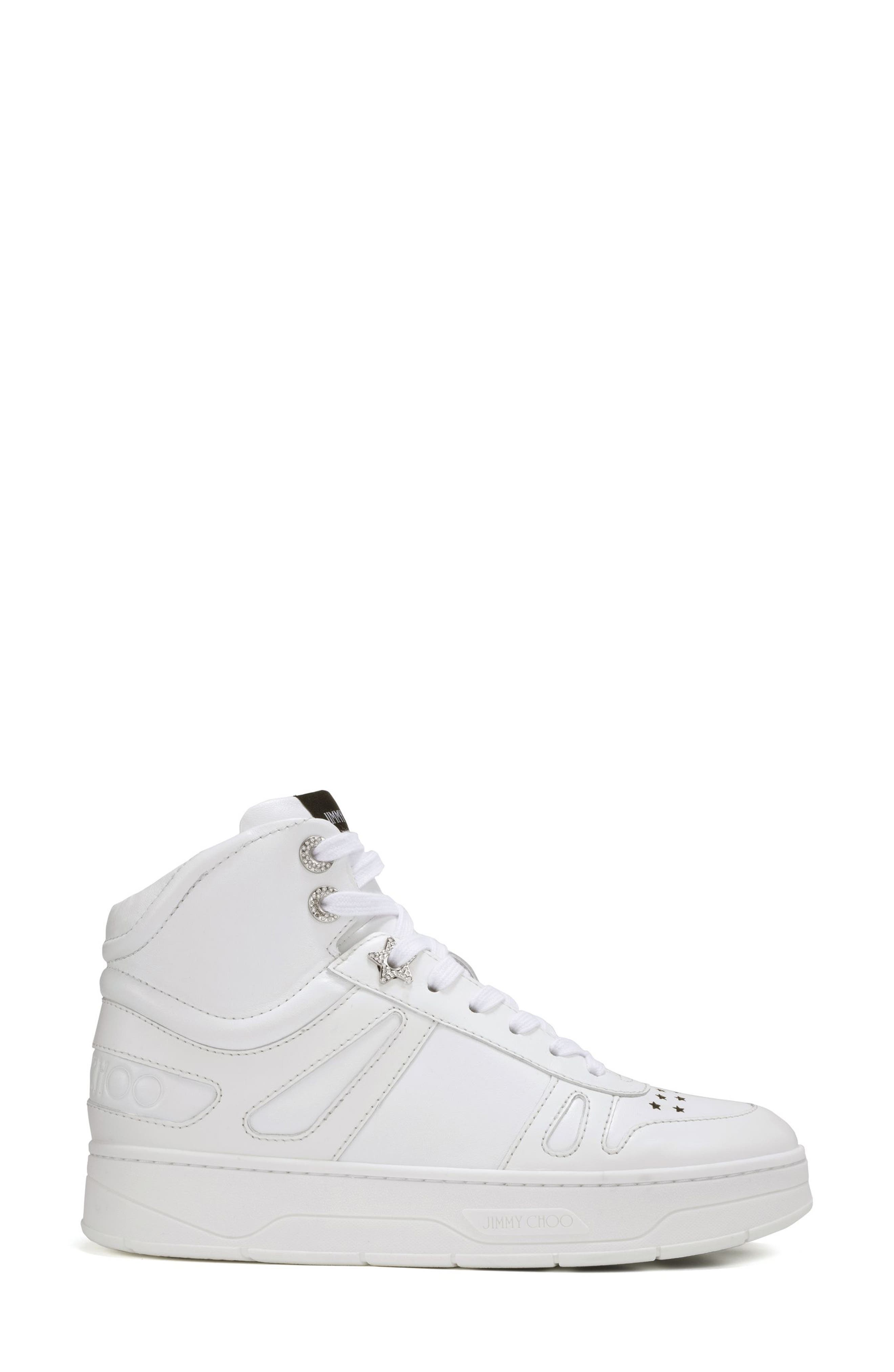 Jimmy Choo Hawaii High Top Sneaker, Main, color, 