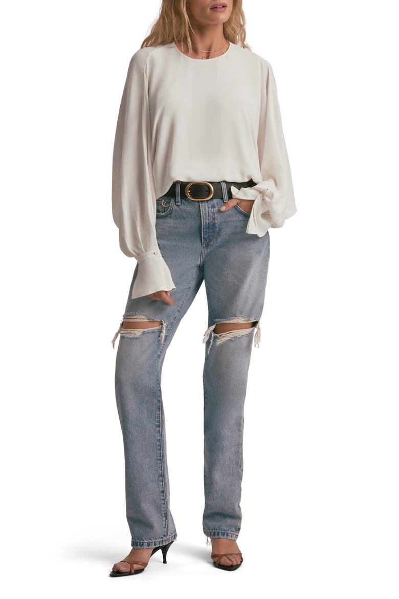 Making Me Blush Top, Alternate, color, WHITE
