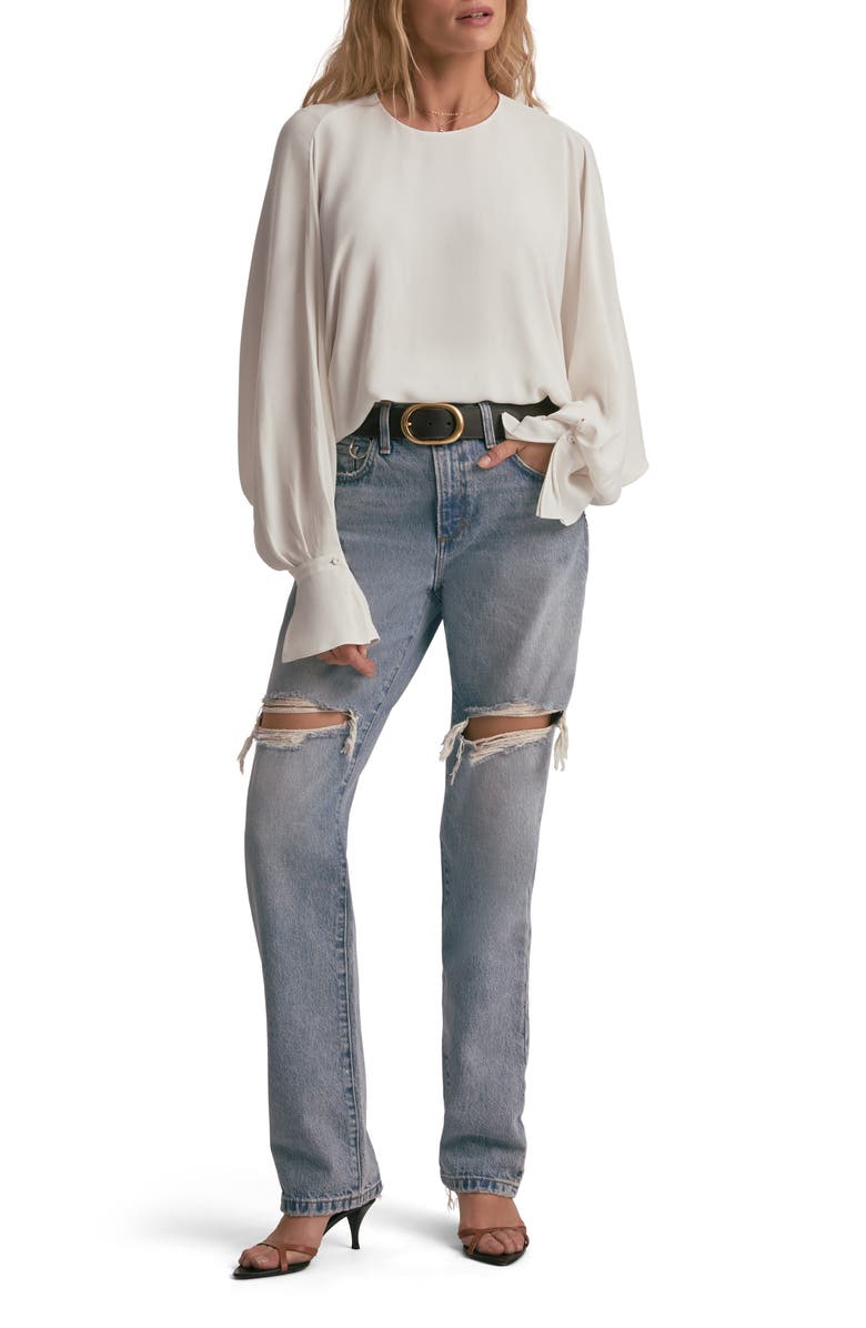 Favorite Daughter Making Me Blush Top, Alternate, color, White