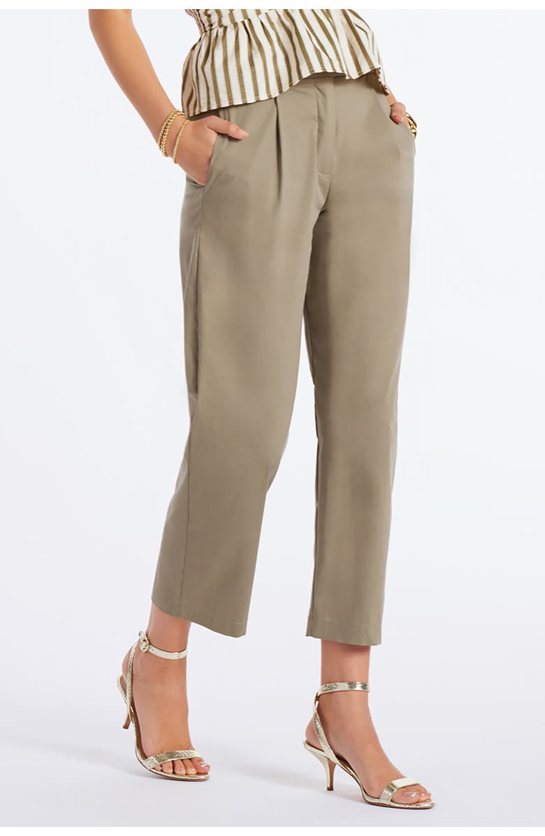 Bishop + Young Bradly Poplin Pant, Alternate, color, Olive