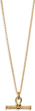 Missoma Ridge T-Bar Pendant Necklace