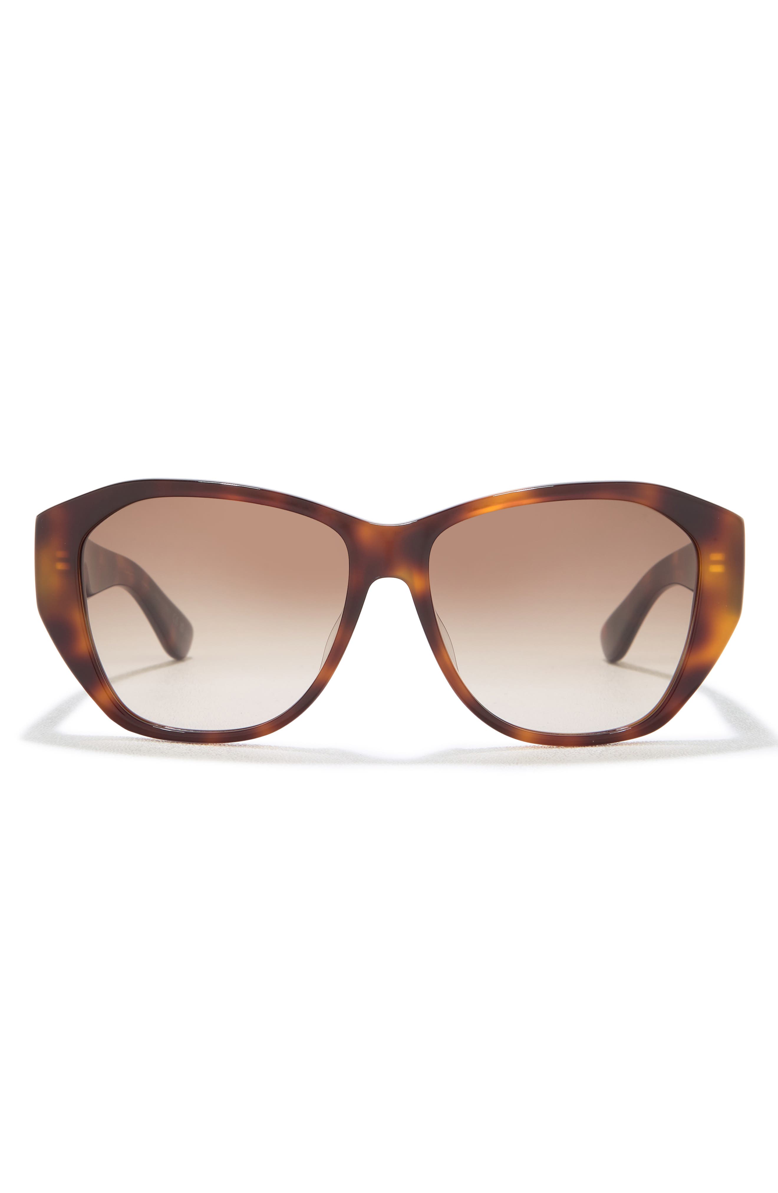 Saint Laurent 56mm Gradient Square Sunglasses