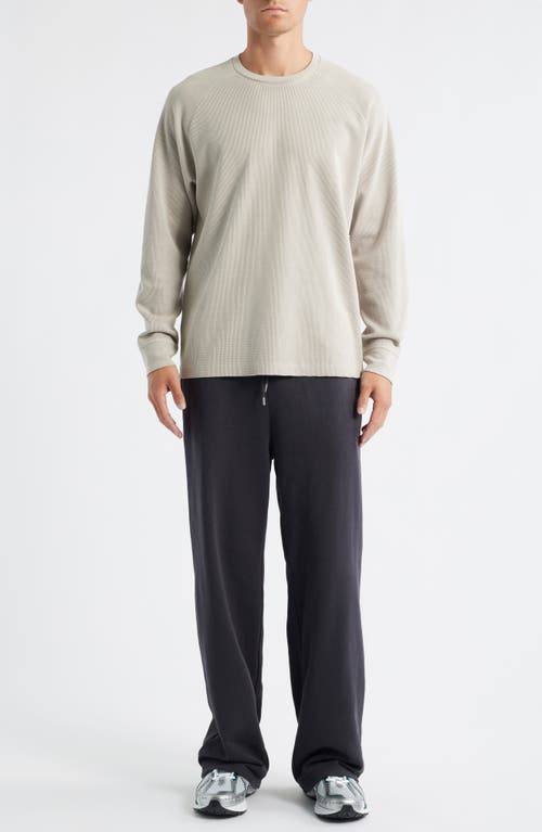 Bp. Silk Terry Wide Leg Pants In Black