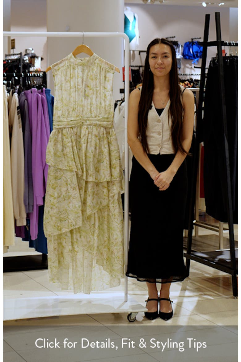 Claire Floral Sleeveless Dress video