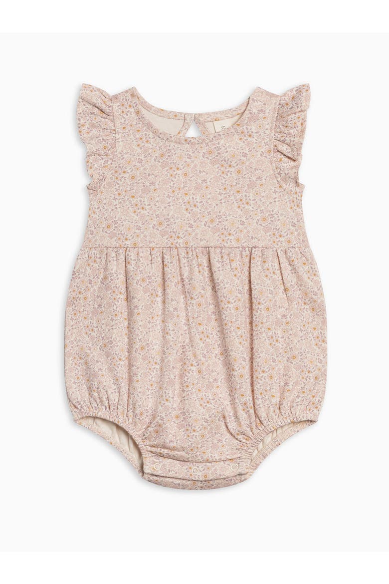 Sommer Organic Tank Romper, Alternate, color, Primrose / Fog + Shell