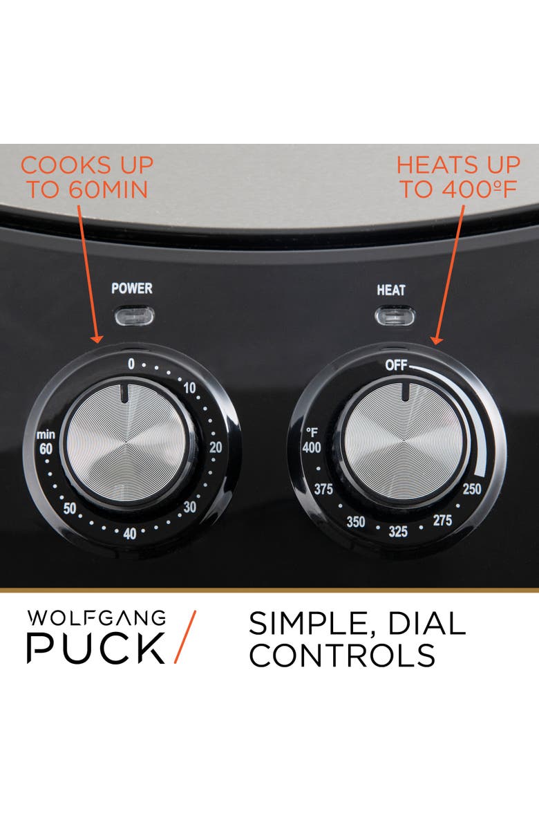 Wolfgang Puck 9.7qt Stainless Steel Air Fryer, Alternate, color, Silver