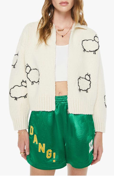 The Raquette Crop Cardigan