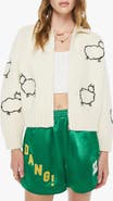 MOTHER The Raquette Crop Cardigan