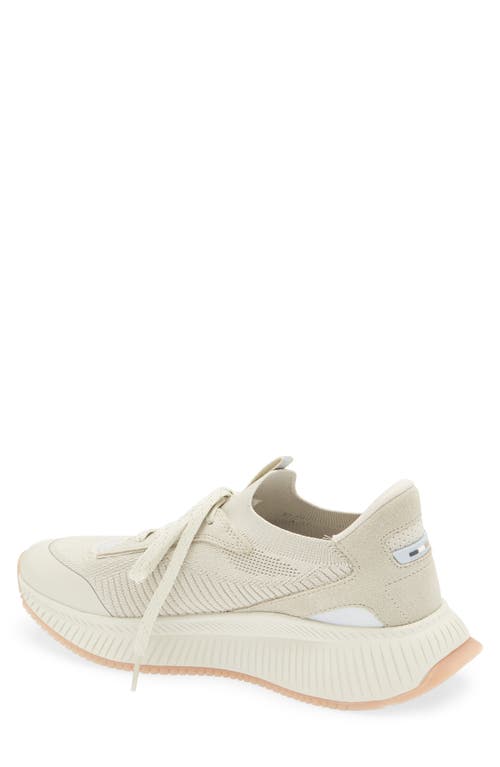 Hugo Boss Boss Ttnm Evo Stretch Fabric Sneakers With Almond Toe In Multi