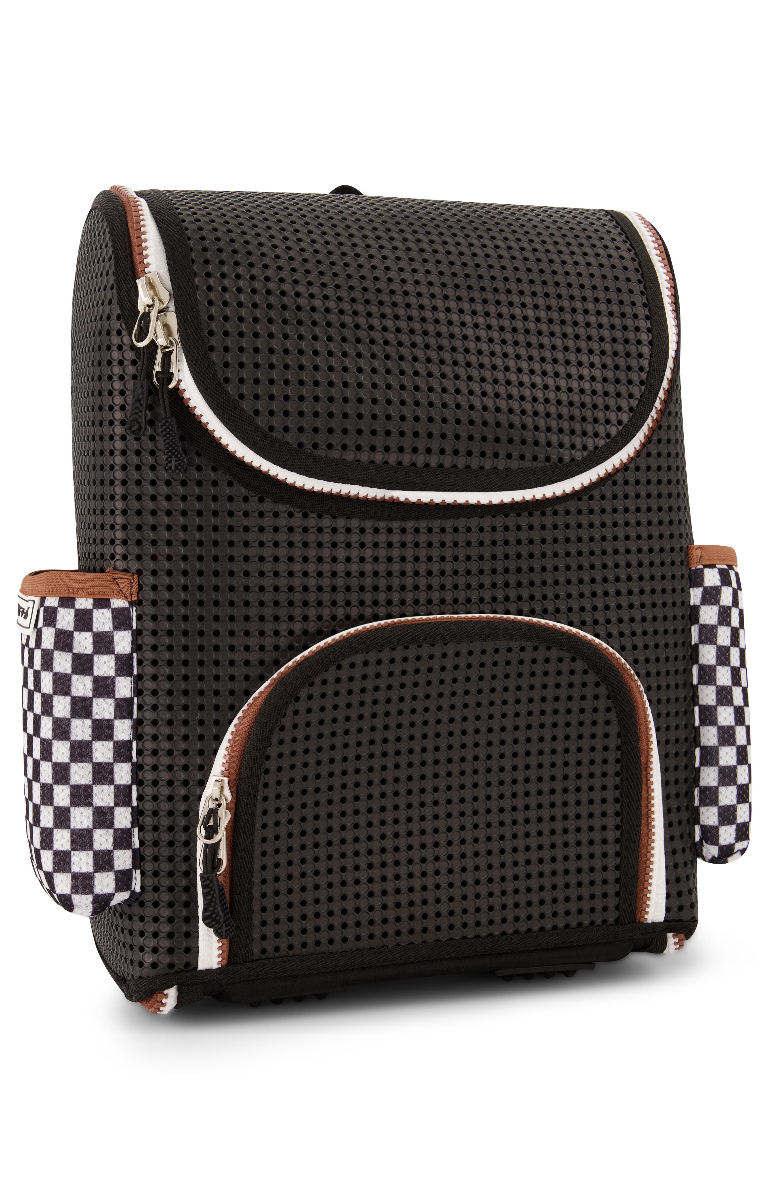 Light+Nine Kids' Checkered Student Backpack, Alternate, color, 