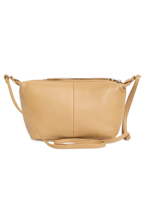 Hobo Kirby Leather Crossbody Bag In Tan Cinnamon