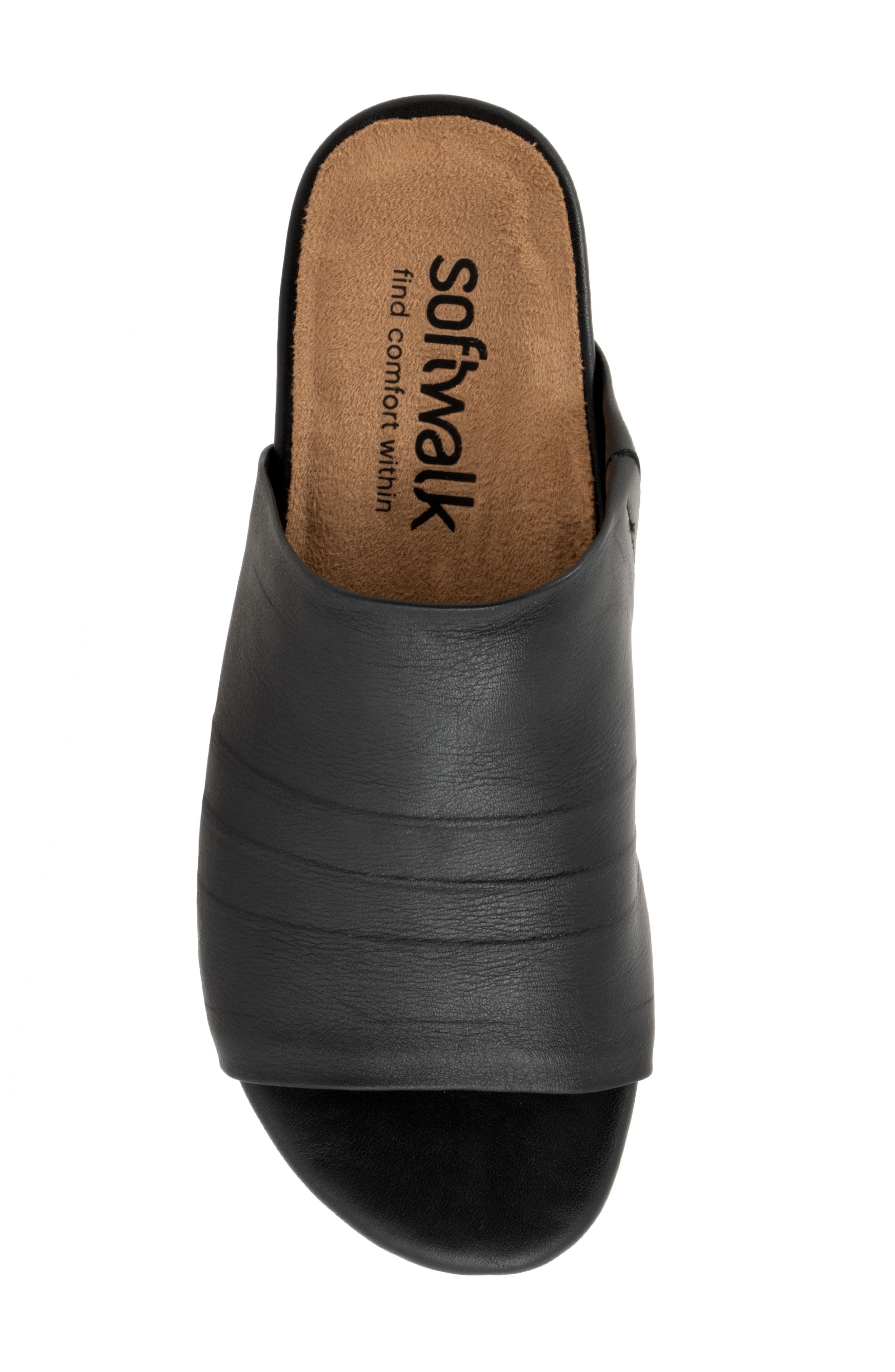 SoftWalk<sup>®</sup> Camano 2.0 Slide Sandal, Alternate, color, Black