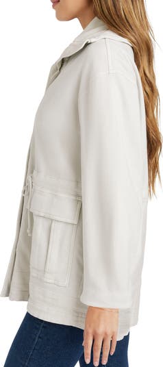 Meghan Cotton Blend Utility Jacket