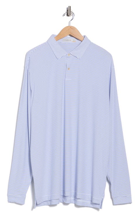 Featherweight UPF 50+ Stripe Polo