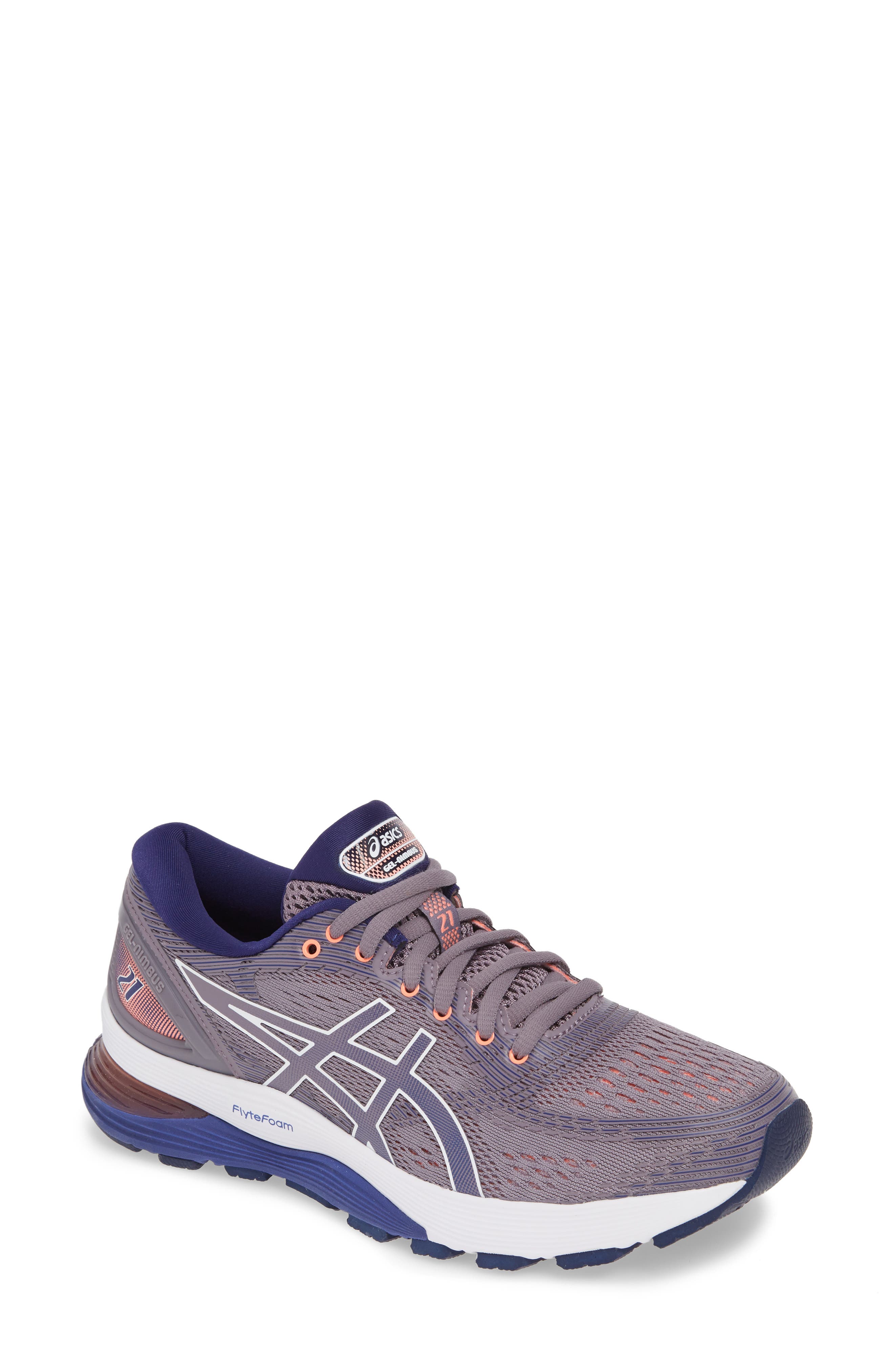 ASICS<sup>®</sup> GEL-Nimbus 21 Running Shoe, Main, color, 