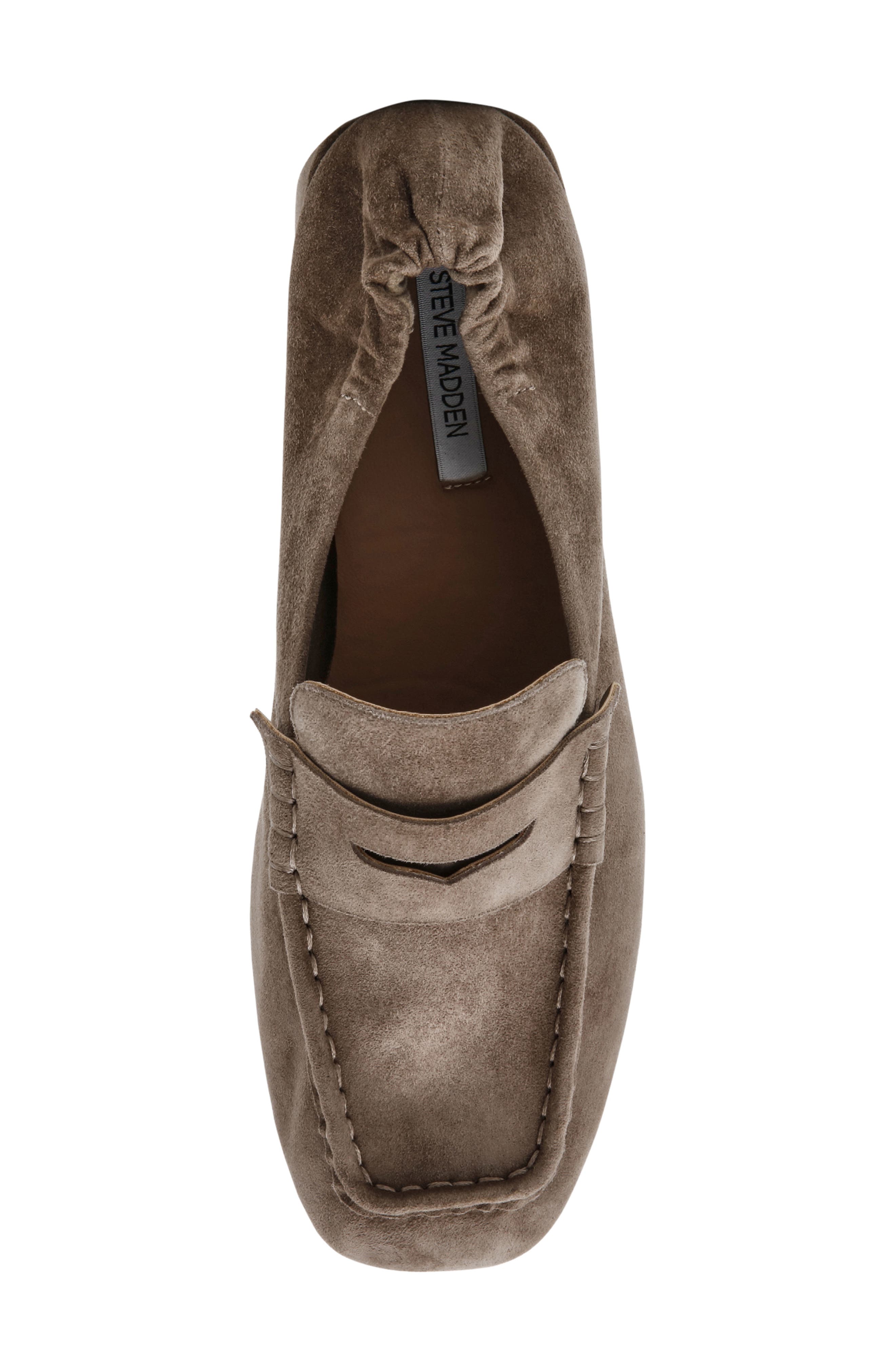 Emorry Penny Loafer, Alternate, color, TAUPE SUEDE