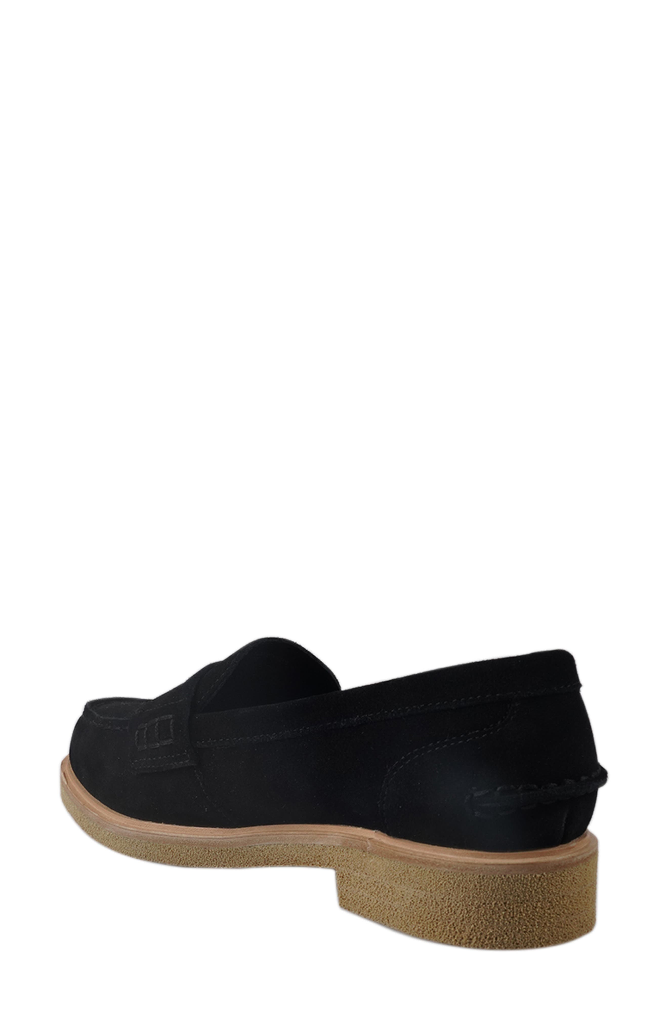 Artisan Crafted By Zigi Peachey Penny Loafer, Alternate, color, Black