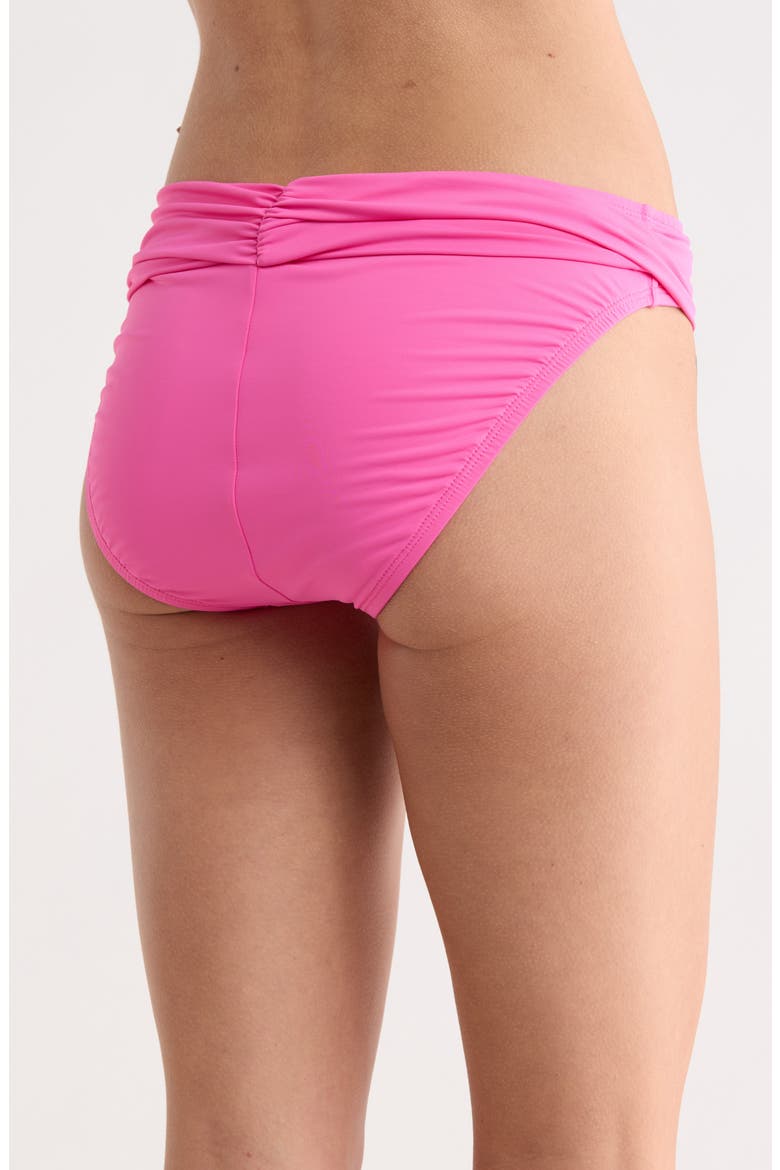 Julie Hipster Bikini Bottoms, Alternate, color, AZALEA