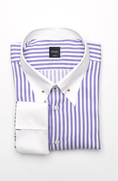 Bengal Twill Stripes Pima Cotton Shirt