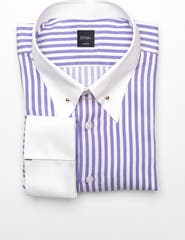BRISK Bengal Twill Stripes Pima Cotton Shirt